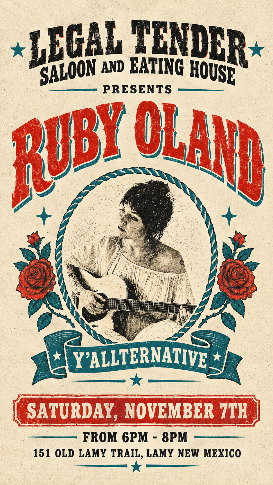 Ruby Oland Poster